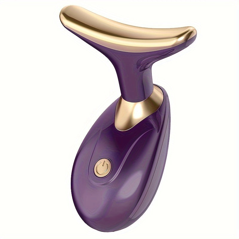 Cet appareil de beauté faciale électrique compact et portable dispose d’une fonction de massage vibrante et est alimenté par des piles AAA (comprend deux piles de taille 7).